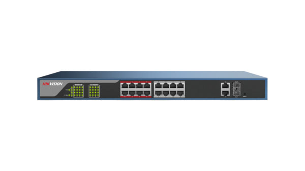 DS-3E1318P-E Hikvision 16 Port Fast Ethernet Web POE Switch