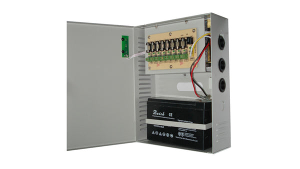 MPS-UPS120-8C Mulview 8-Channel 10 Amp 12VDC Power Supply. Switch Mode